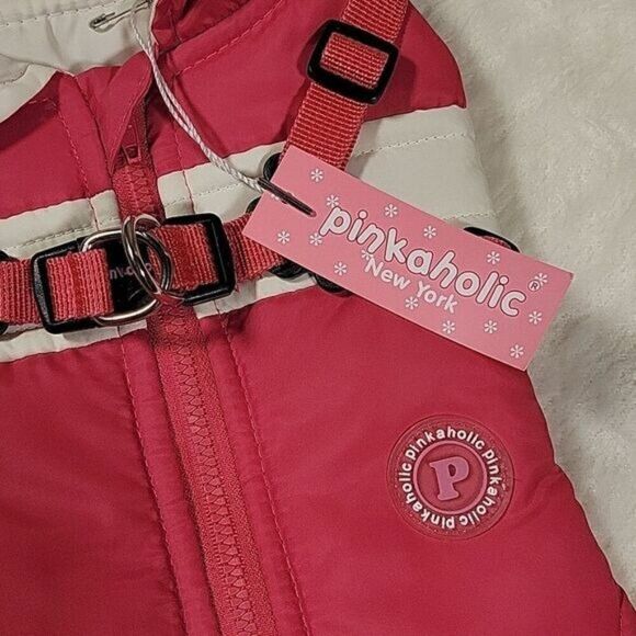 Pinkaholic New York Dog Jacket/Harness Sz S - Picture 4 of 8